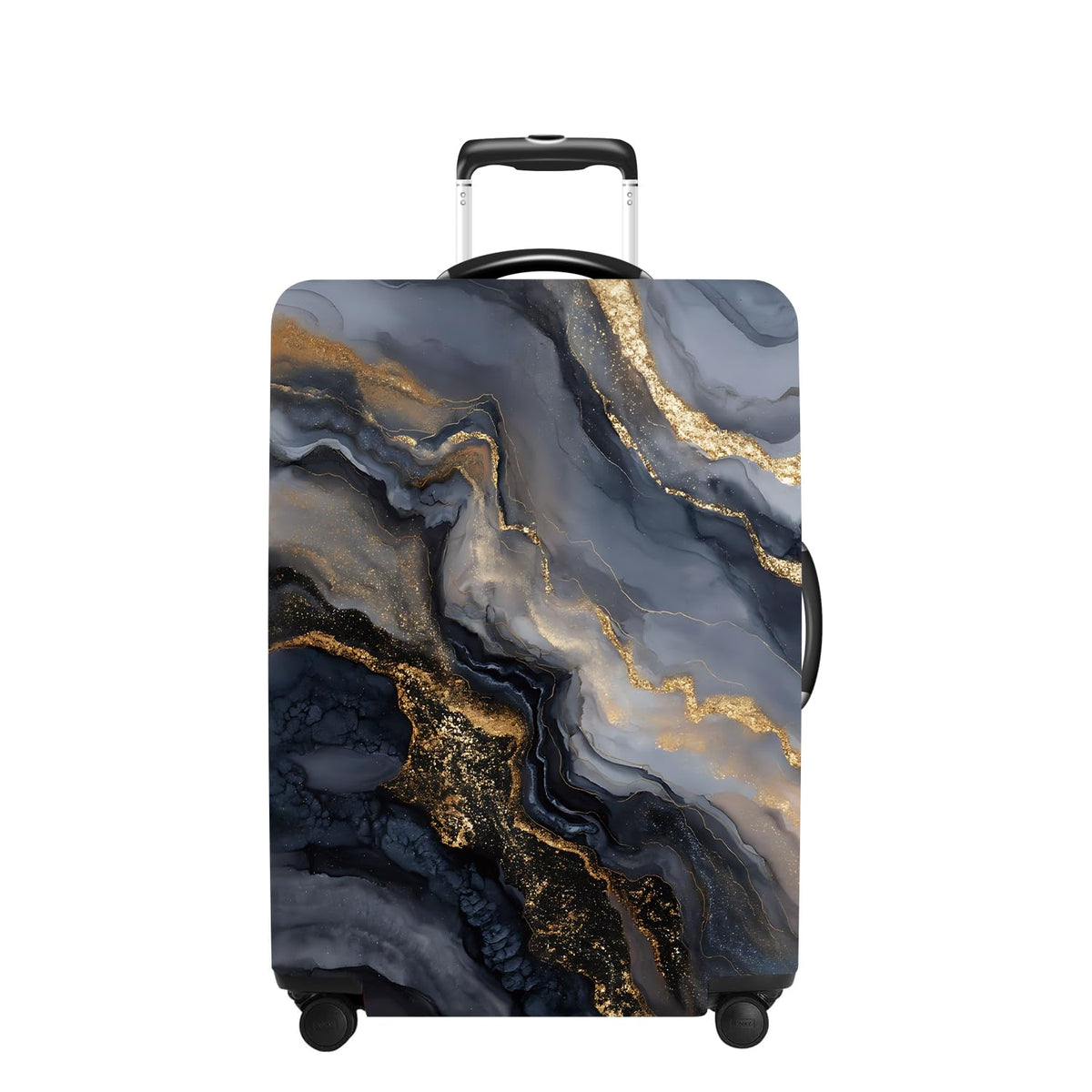 Tree Luggage Cover Washable Suitcase Cover Protector Fit 24-26 Inch Luggage Durable Travel Bag Cover with Zipper Closure M