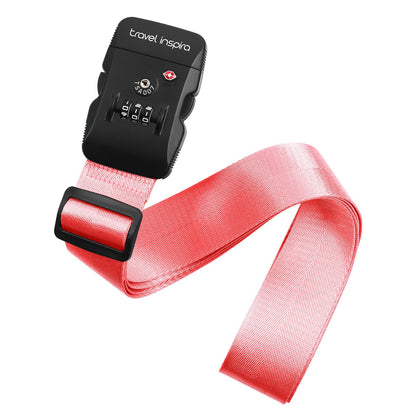 Travel Inspira Luggage Straps for Suitcases with TSA Lock