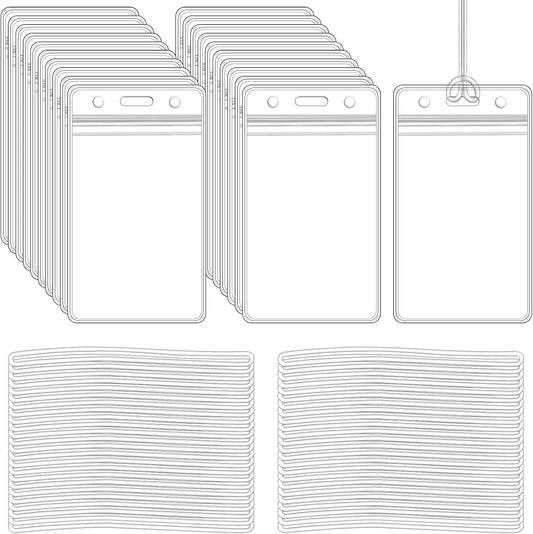 10 Pack Luggage Bag Tag Holders with 10 Pack Luggage Loops Straps