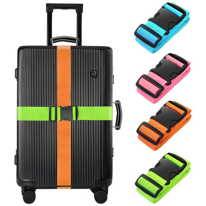 BILIONE Luggage Straps for Suitcases,79" Long Adjustable Luggage Belts