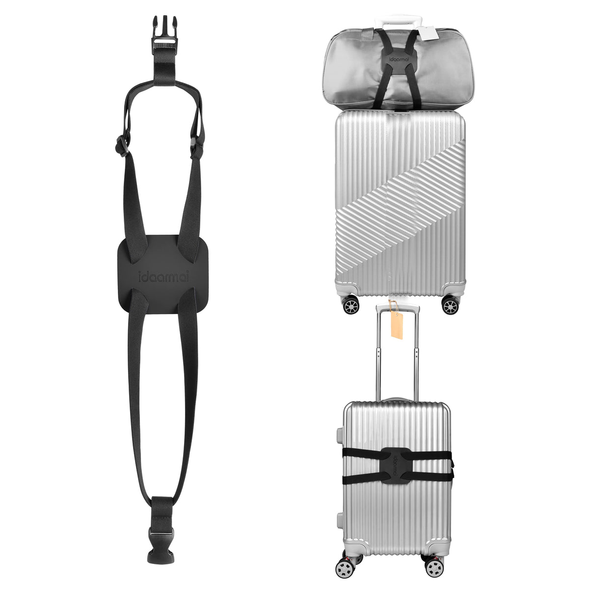 Luggage Straps Bag Bungee, Luggage Bungee - Luggage Straps Suitcase Adjustable Belt-(Blue-2)
