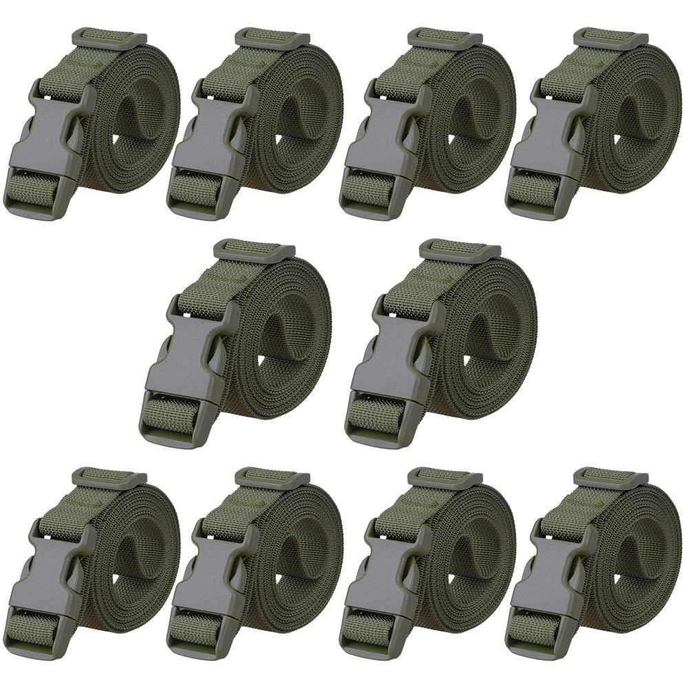 MAGARROW 78" x 1" Strap Buckle Packing Straps Adjustable 1-Inch Belt