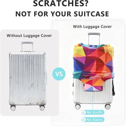 Travelkin Luggage Covers For Suitcase Tsa Approved Suitcase Cover Protector