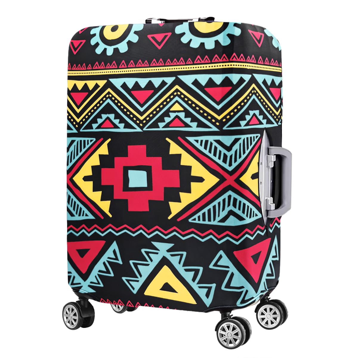 Travel Luggage Protector Suitcase Cover 22"-24" Suitcase Dust Cover Size M