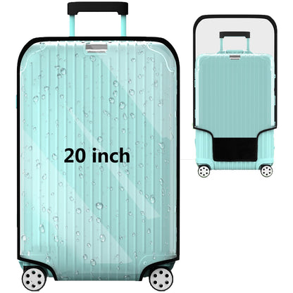 Clear Luggage Cover For Suitcase, PVC Waterproof Suitcase Cover Protector