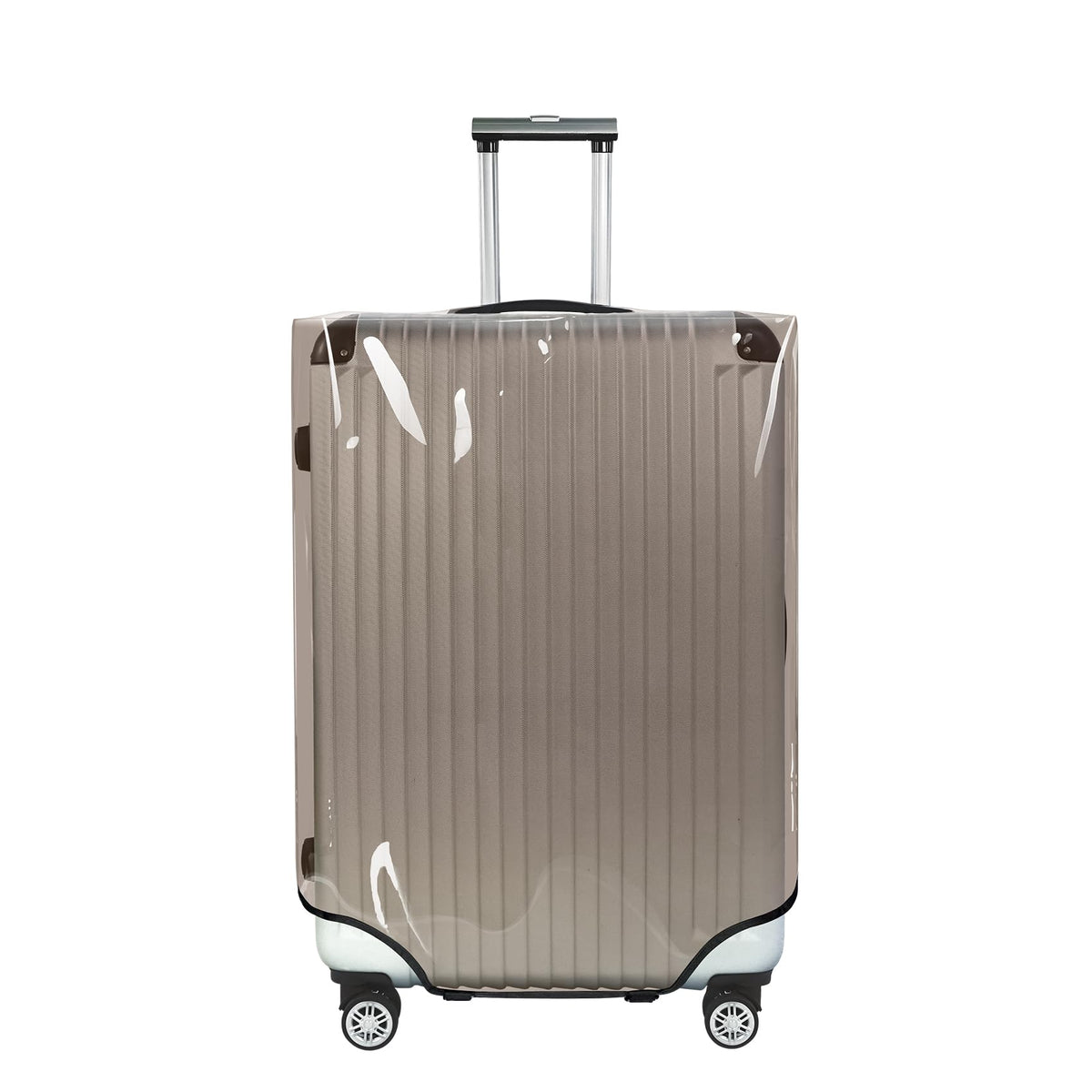 Explore Land Travel Luggage Cover Fits 31-32 inch Case (Bon Voyage, XL)