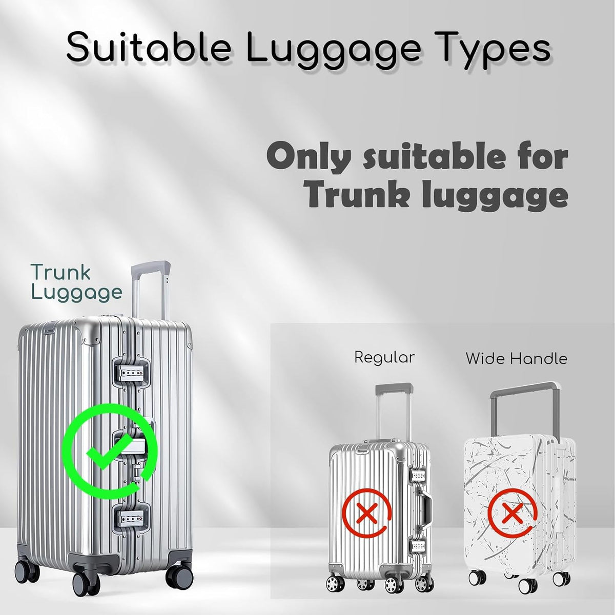 32 Inch Trunk Luggage Cover, Transparent PVC Suitacse Cover, Travel Waterproof Clear Luggage Protector Suitcase Cover