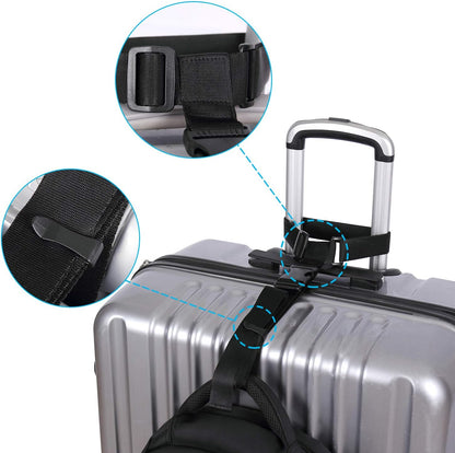 Vigorport Luggage Connector Straps for Suitcase, Add A Bag Suitcase Belt