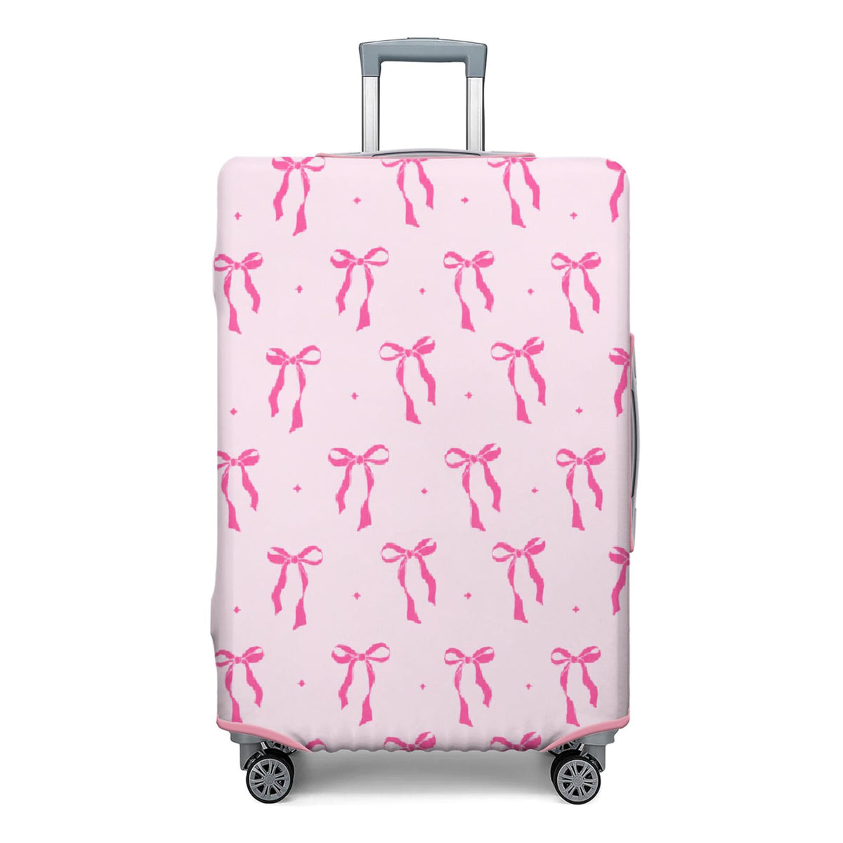 Fashion Accessory Travel Luggage Cover Fashion Girl Perfume and Lipstick and Heels Travel Suitcase Cover Anti-scratch Suitcase cover Fits 18-20 Inch