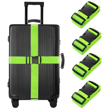 BILIONE Luggage Straps for Suitcases,79" Long Adjustable Luggage Belts
