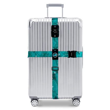 Travelkin Luggage Straps TSA Approved, Suitcase Straps with TSA Lock