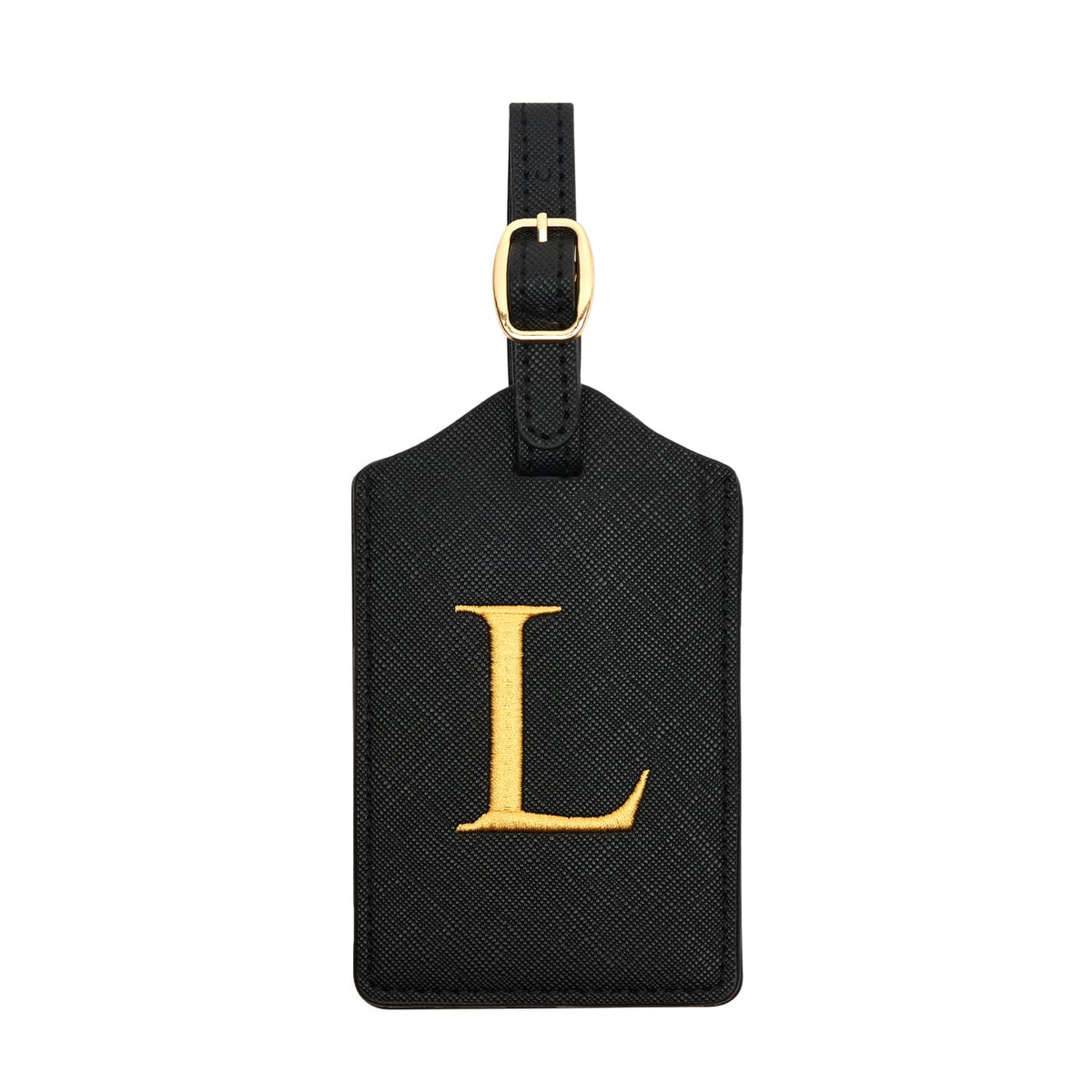 Luggage Tag PU Leather for Suitcase Baggage Handbag Travel Bag Label Suitcase Tag Label Tag w. Name Card & Privacy Cover (B)