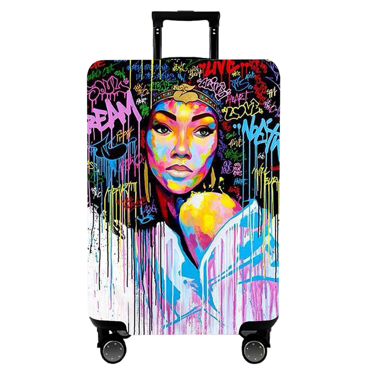 WUJIAONIAO Travel Luggage Cover Suitcase Cover Protector Skins 18-32 Inch