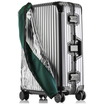 Transparent PVC Suitcase Cover, No Disassembly Required Clear Luggage Protector Suitcase Cover