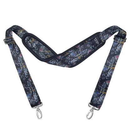 59 Inch Shoulder Straps, Soft with Ultra-Thick Fixed Shoulder Pad, Two Way Independently Adjustable Buckle Replacement Straps for Laptop Bag Messenger Bag Tool Bag Luggage,Black