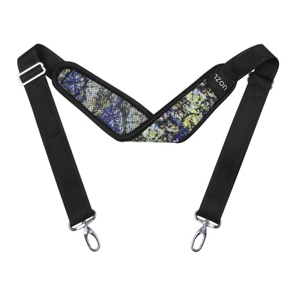 59 Inch Shoulder Straps, Soft with Ultra-Thick Fixed Shoulder Pad, Two Way Independently Adjustable Buckle Replacement Straps for Laptop Bag Messenger Bag Tool Bag Luggage,Black