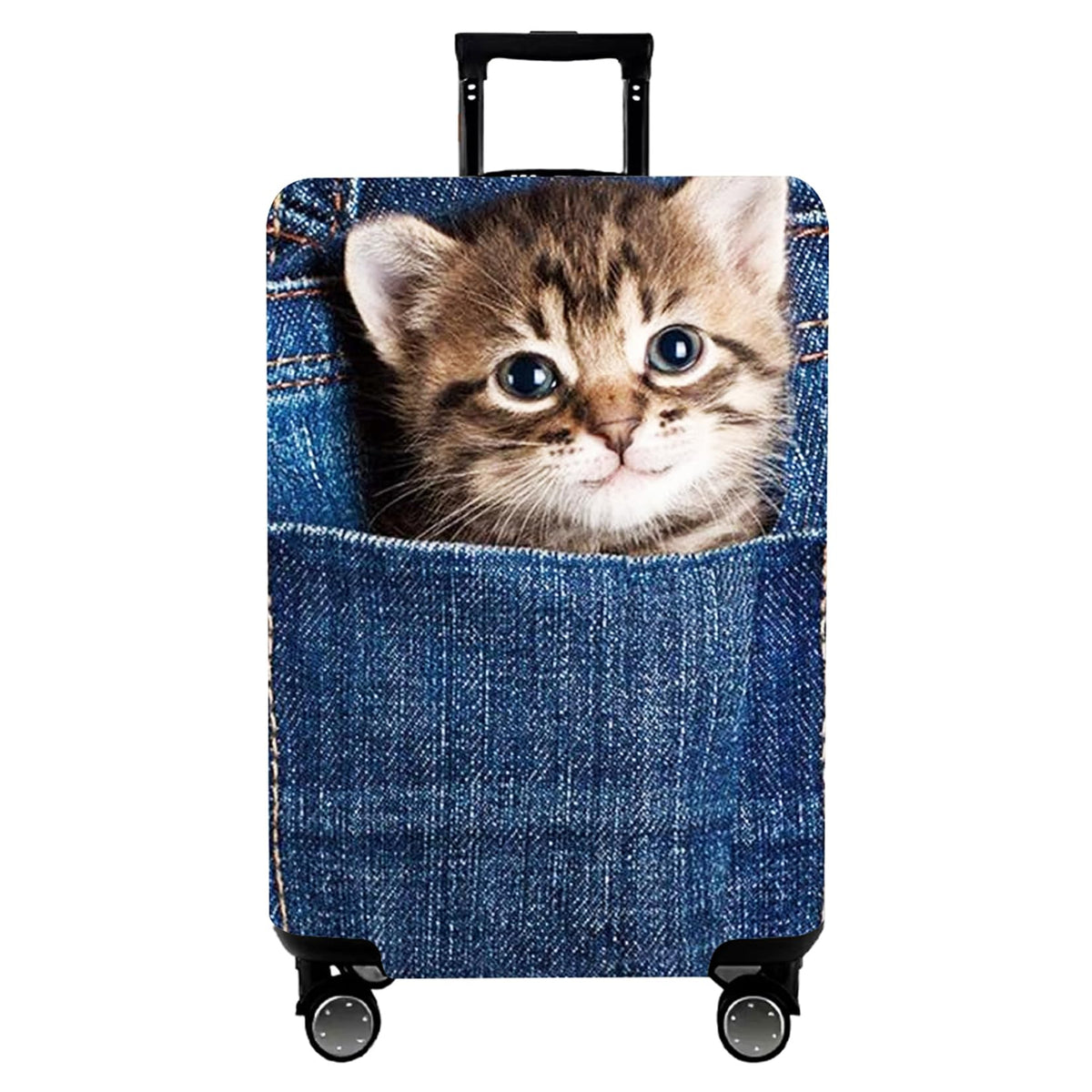 WUJIAONIAO Travel Luggage Cover Suitcase Cover Protector Skins 18-32 Inch
