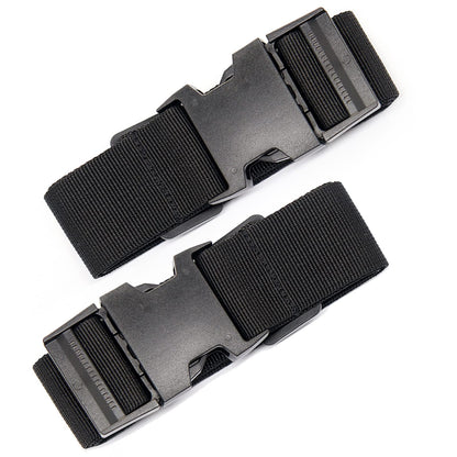 80In Luggage Straps for Suitcase Travel Belt Accessories, 2 Pack Light Blue