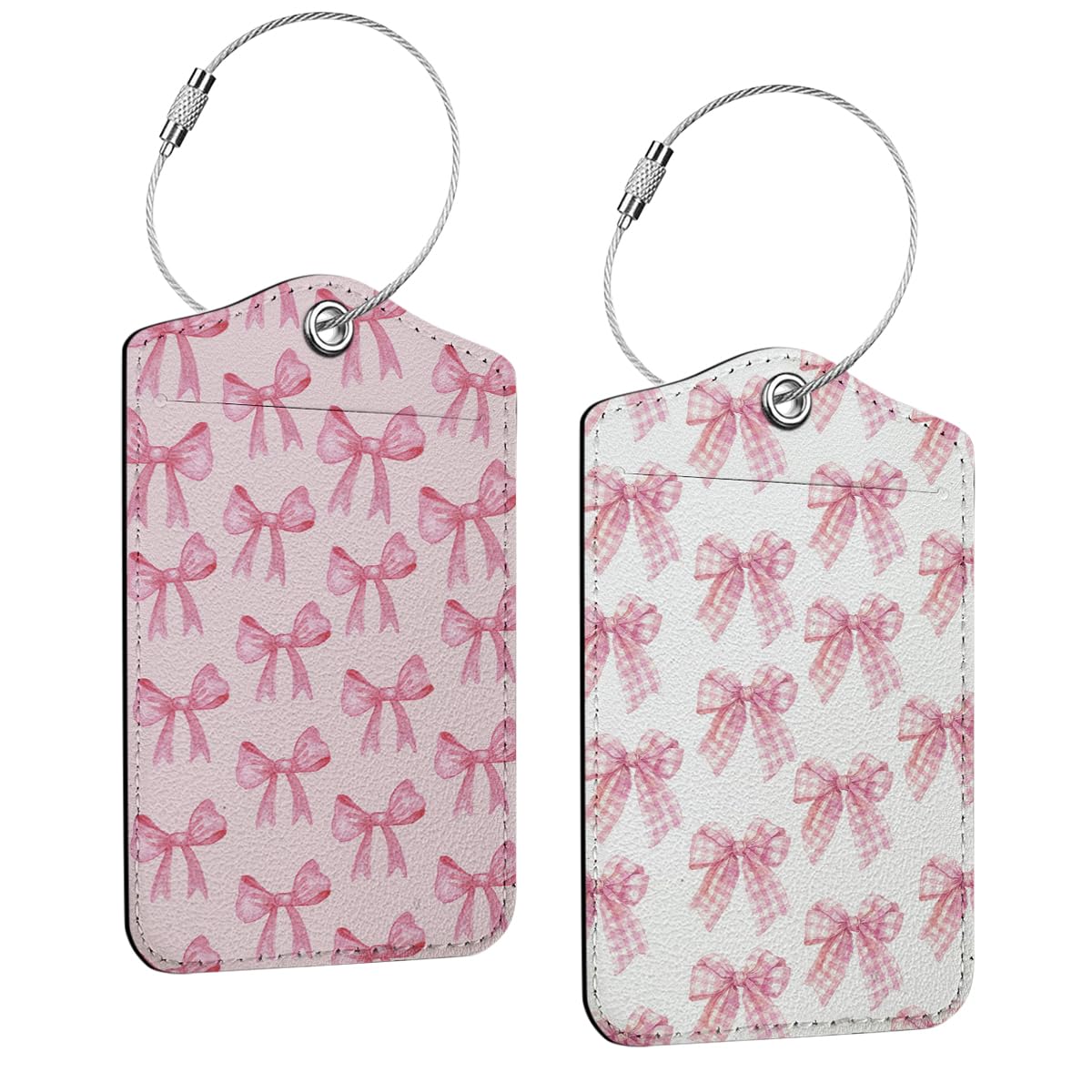 2 Pcs Funny Luggage Tag, Suitcase Tags with Privacy Flap and Metal Loop