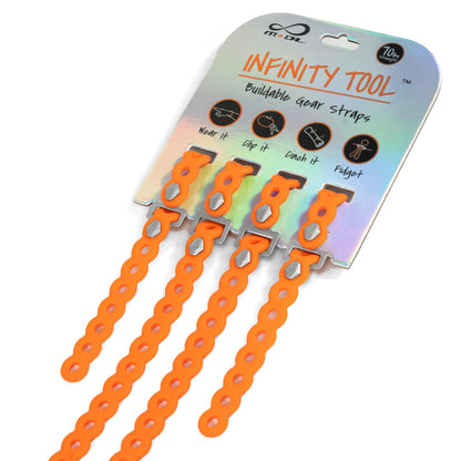 MODL Infinity Tool™ Modular Gear Straps (4-Pack) for Camping, Travel & EDC