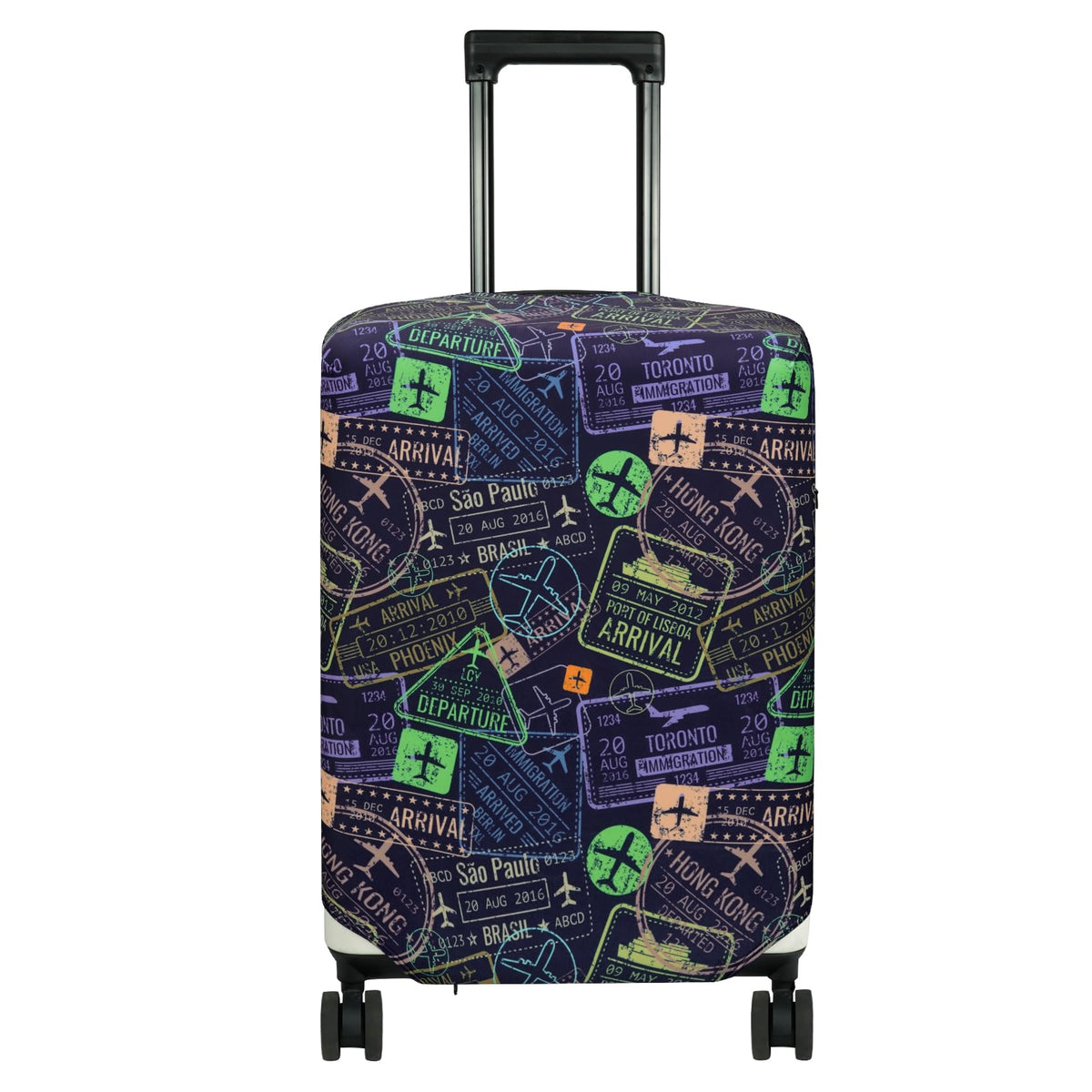 HYPER VENTURE Travel Luggage Cover Suitcase Protector Fits 23-26 Inch, M