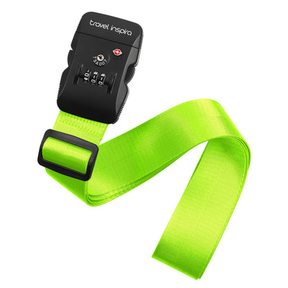 Travel Inspira Luggage Straps for Suitcases with TSA Lock