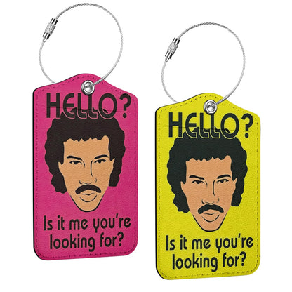 2 Pcs Funny Luggage Tag, Suitcase Tags with Privacy Flap and Metal Loop