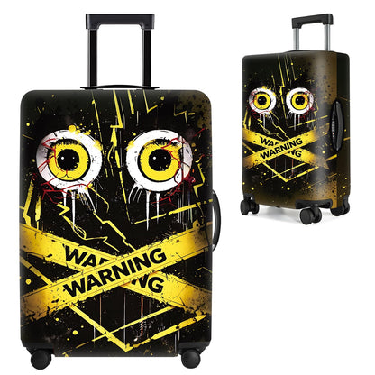 Cute Panda Luggage Cover – Bamboo Climbing Panda Suitcase Protector, Stretchable & Waterproof Travel Luggage Sleeve,M