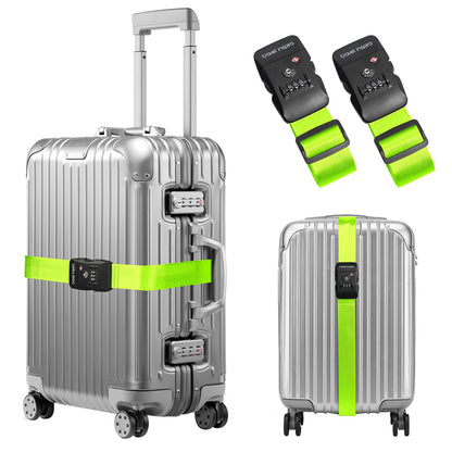 Travel Inspira Luggage Straps for Suitcases with TSA Lock