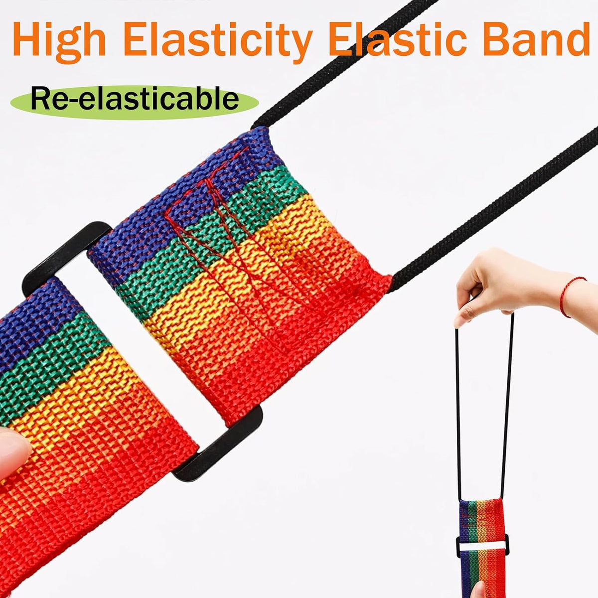 Luggage Straps,Elastic Travel Straps for Securing Luggage, Suitcase & Bag Organizer, Adjustable Hold-Down Straps for Travel Accessories, Carry-On, Checked Bags, Ideal for Travelers (7PCS)