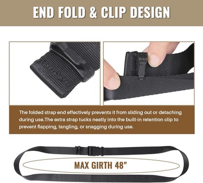 1”x 48”Utility Straps with Buckle Quick Release Buckle Straps with Clip