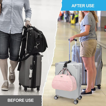 Luggage Hook Strap, Adjustable Luggage J Hook to Add a Bag Carry On