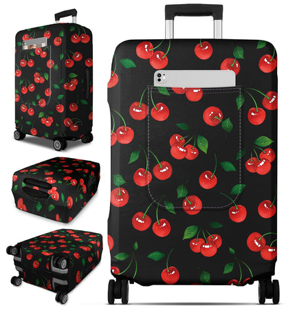 Slohif Luggage Cover for Suitcase Tsa Approved Protector - Luggage Sleeve Large Suit Case Cover Travel Stretch Baggage Case Protective Washable Fit 18-32 Inch Marble L