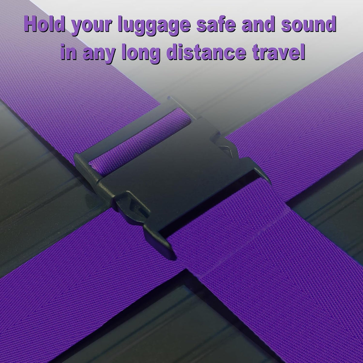 Chelmon Luggage Straps for Suitcases TSA Approved Travel Essentials 4 Pack