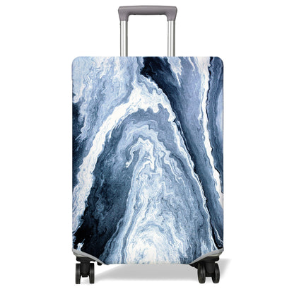 Travel Luggage Cover Suitcase Protector Fits 18-32 Inch Wheel Covers PatternedTravel Related Items Flower Luggage Protector Elastic M
