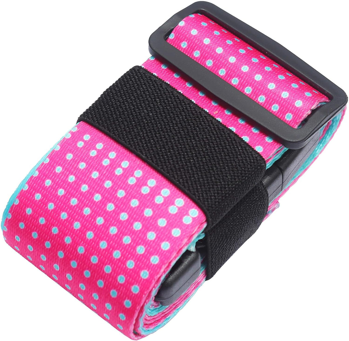 Luggage Straps for Suitcases TSA Approved Easy Pack Organized Suitcase Strap, Luggage Strap, Luggage Belt Strap, Bag Straps for Luggage. Buckle Straps Travel Accessories (Gradient Dot)