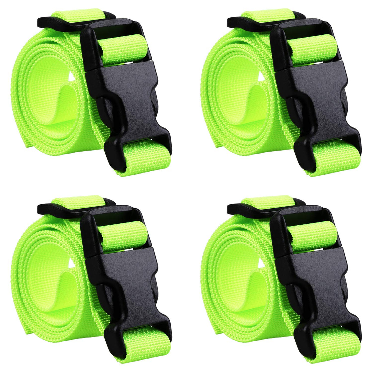 MAGARROW 78" x 1" Strap Buckle Packing Straps Adjustable 1-Inch Belt