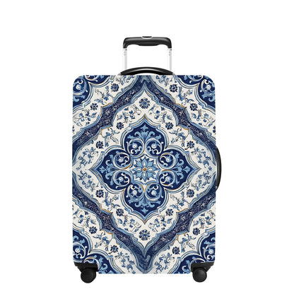 Pink Butterfly Luggage Cover Washable Suitcase Protector Anti-scratch Suitcase cover Fits 32-34 Inch Luggage XL