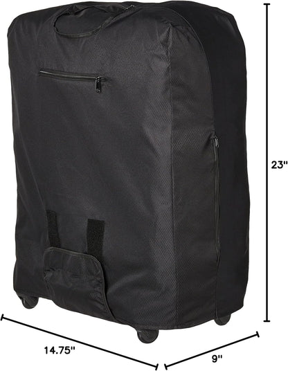 Samsonite Printed Luggage Cover, Black, Large