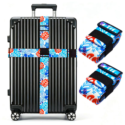 Luggage Straps for Suitcases TSA Approved Easy Pack Organized Suitcase Strap, Luggage Strap, Luggage Belt Strap, Bag Straps for Luggage. Buckle Straps Travel Accessories (Gradient Dot)
