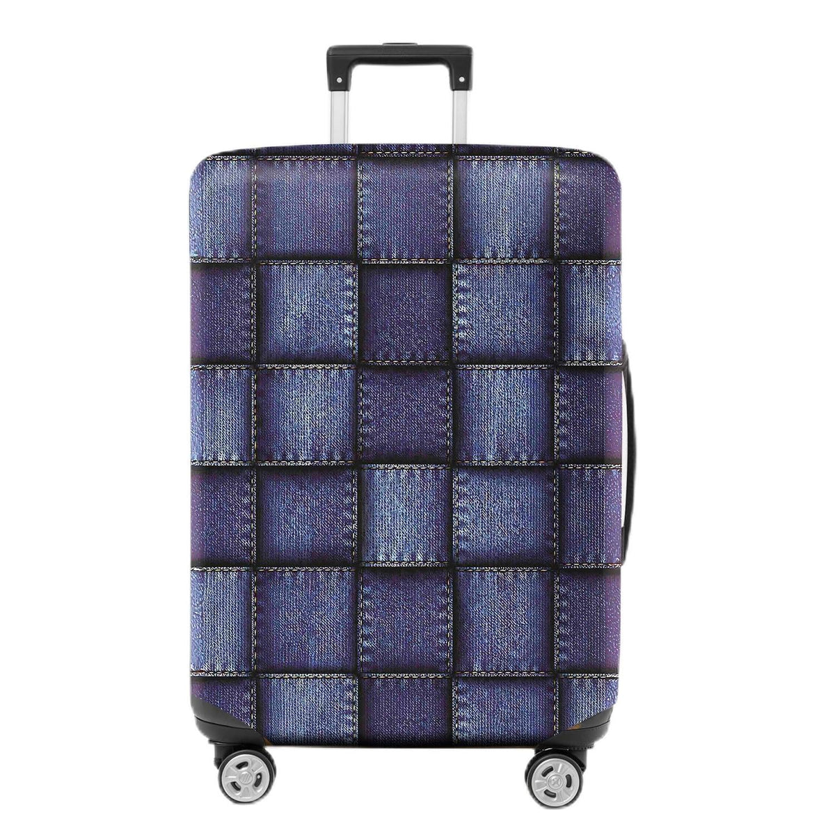 Colorful Geometric Luggage Cover, Abstract Suitcase Protector