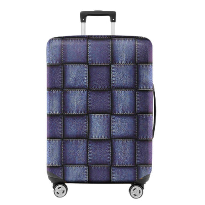 Colorful Geometric Luggage Cover, Abstract Suitcase Protector