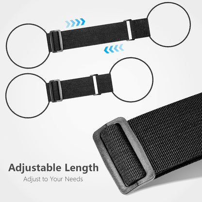 Mayski 4 Pack Adjustable Elastic Luggage Connector Straps for Suitcases