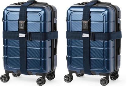 Brookstone Luggage Strap 2-in-1 TSA-Approved Expandable Strap