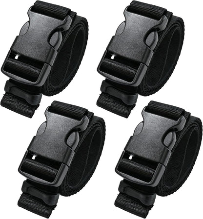 1”x 48”Utility Straps with Buckle Quick Release Buckle Straps with Clip