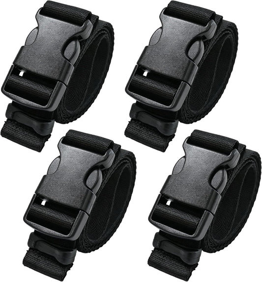 1”x 48”Utility Straps with Buckle Quick Release Buckle Straps with Clip