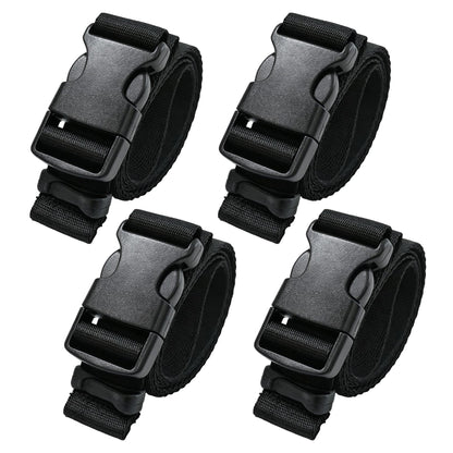 1”x 48”Utility Straps with Buckle Quick Release Buckle Straps with Clip